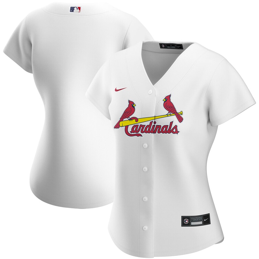 St. Louis Cardinals Nike Women's Home 2020 MLB Jersey White